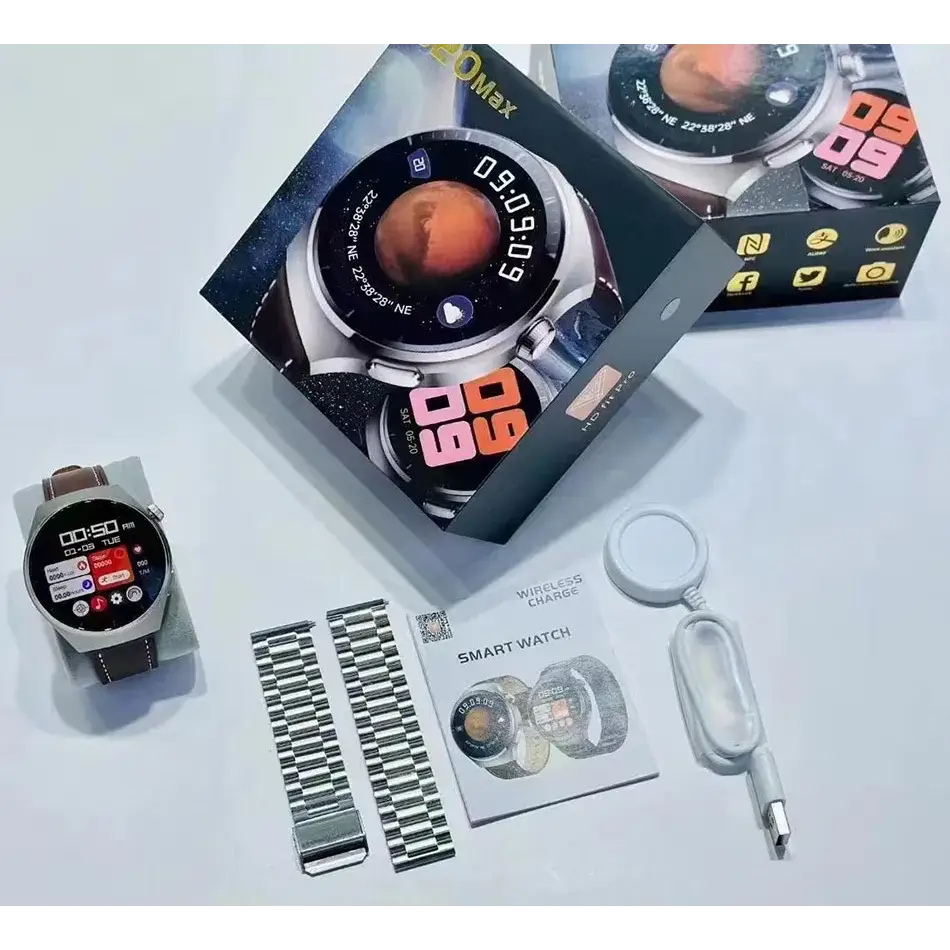 S20 Max Smartwatch pametni sat sa dve narukvice