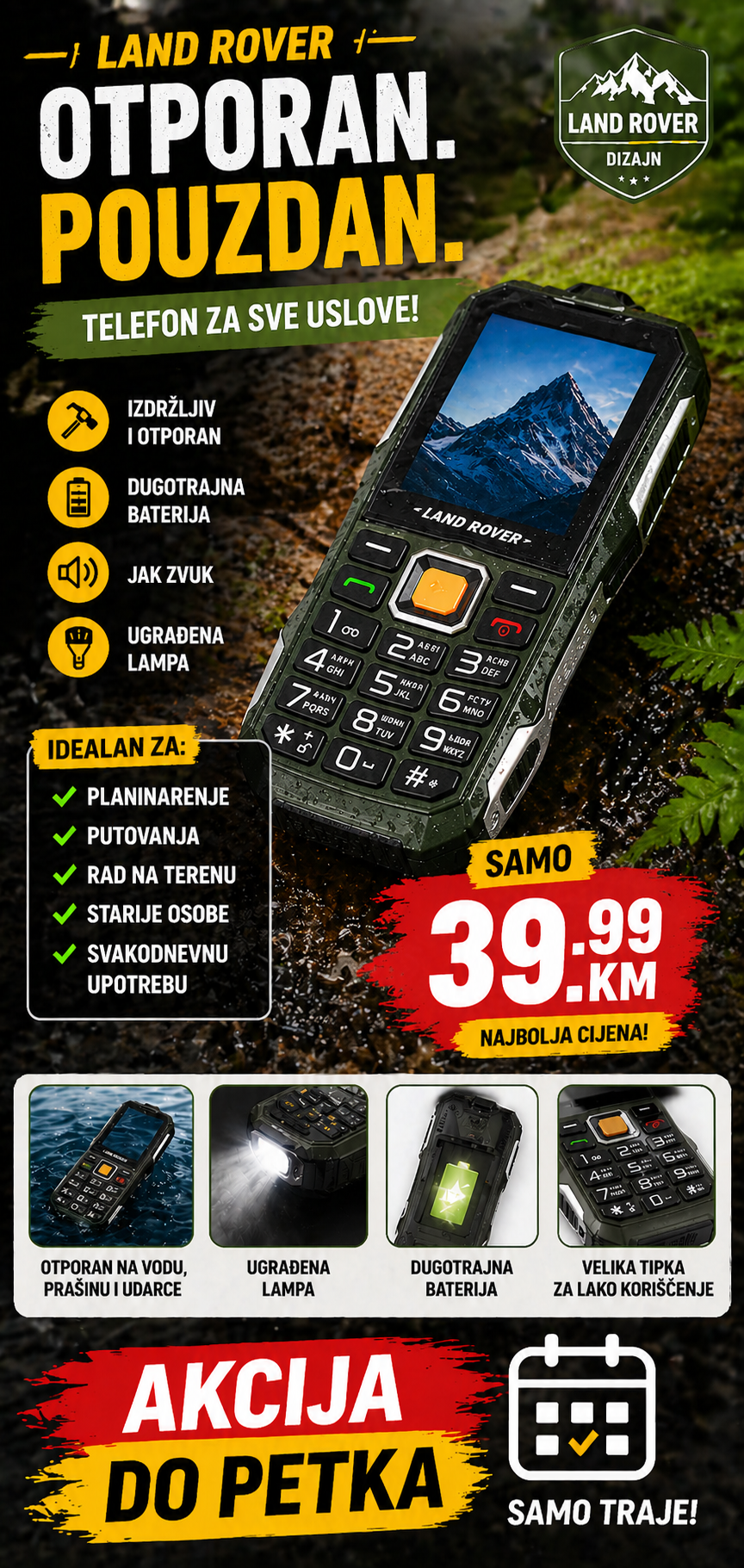 Land Rover Najveći Sa Lampom